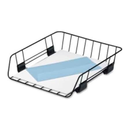 Fellowes Fellowes Self Stacking Letter-Size Front Loading Tray 10-7/8" x 12-5/8" x 2-5/8" Black FEL66112